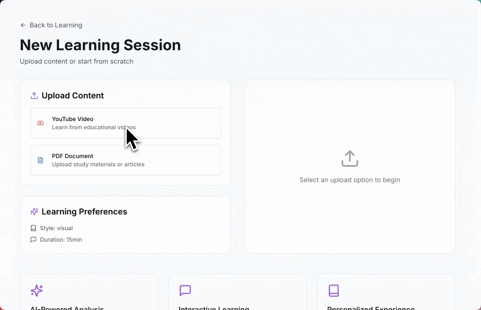 Demo of AI-Powered Learning